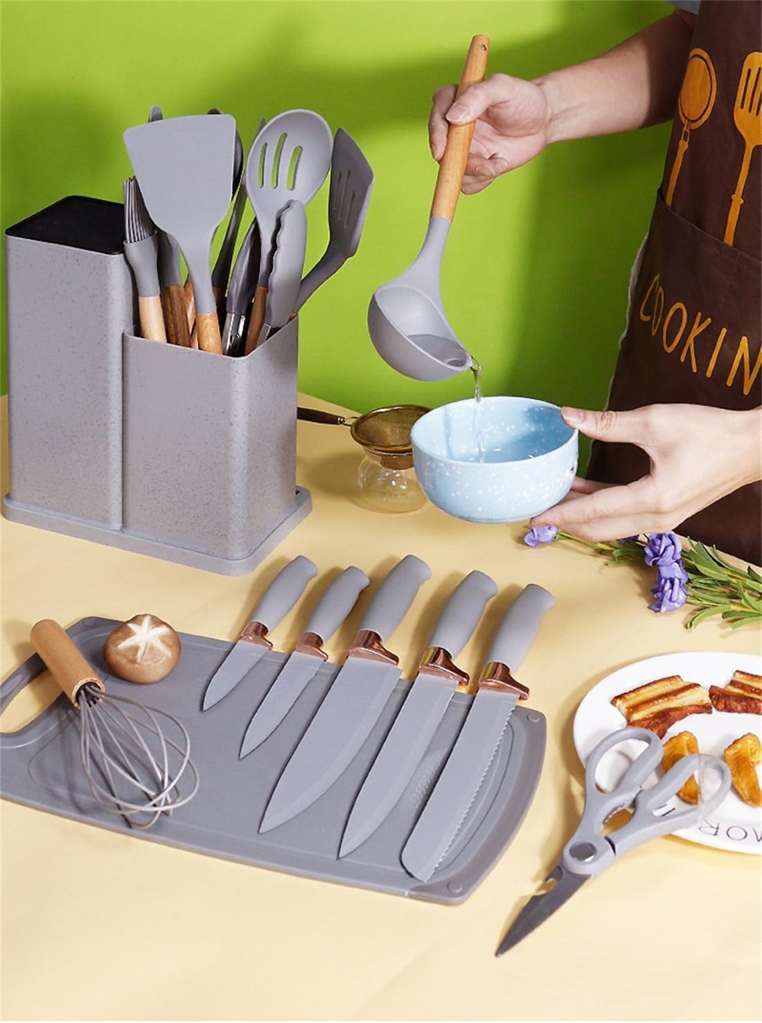 Set 19 Utensilios De Cocina-Del diseño a la acción en tu cocina