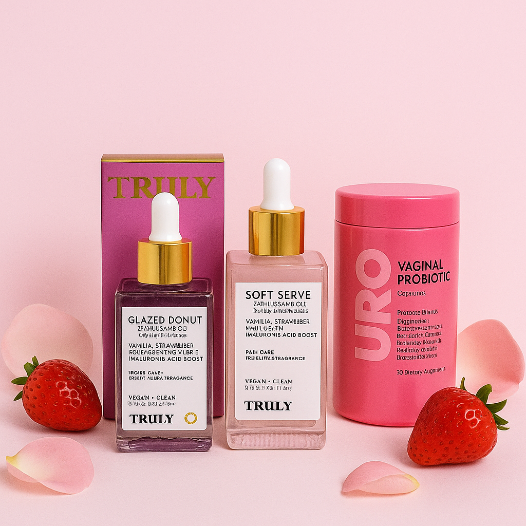 combo Glow soft serve + Glazed Donut + URO 60ML