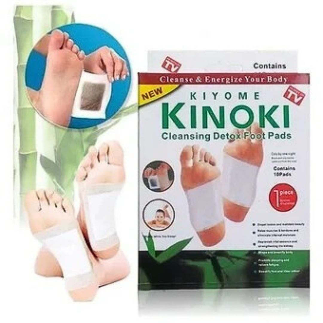 Parches desintoxicante kanoki- alivia dolor y estres