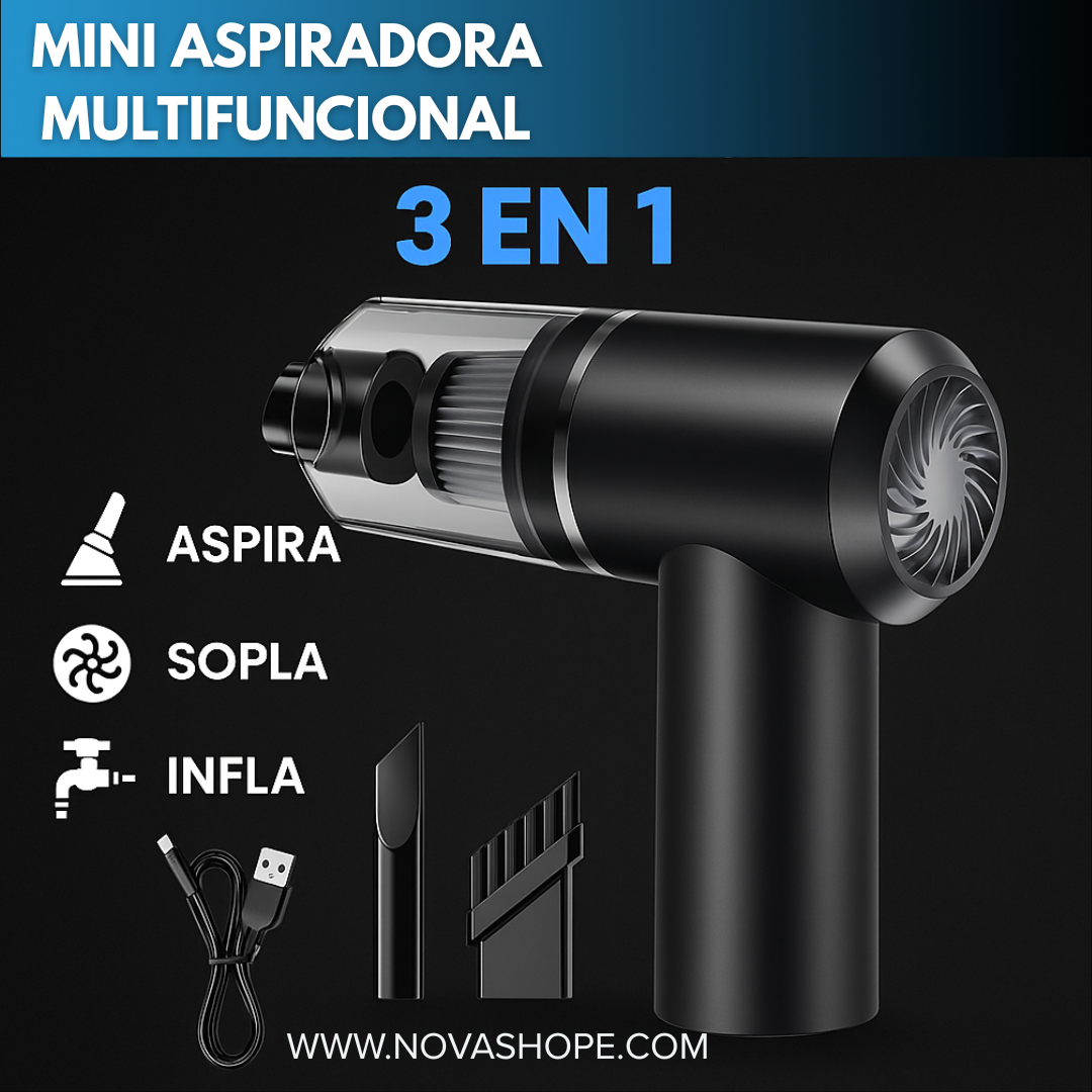 Mini Aspiradora Portatil Para Autos y mucho mas