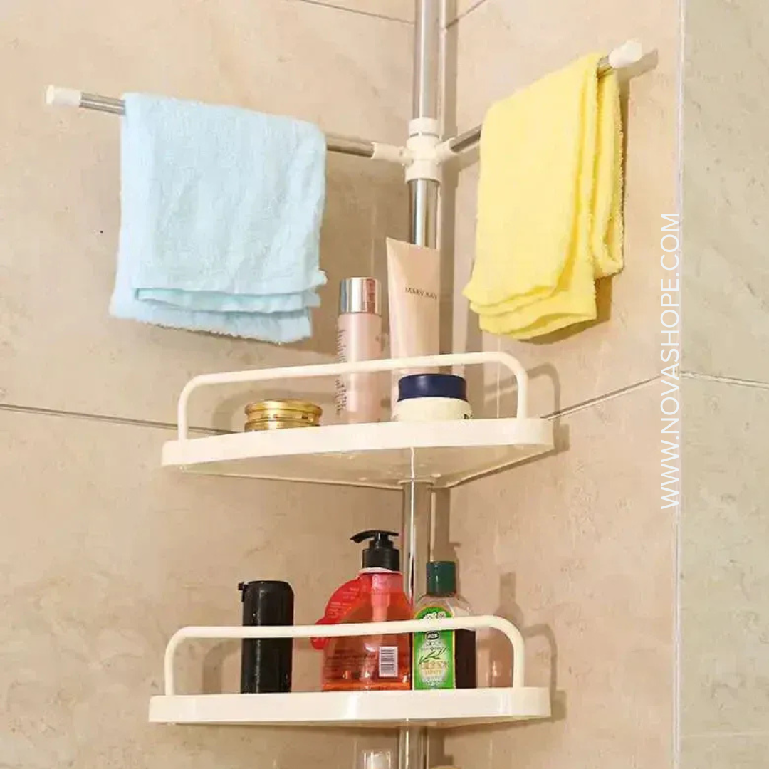 Esquinero de baño multifuncional