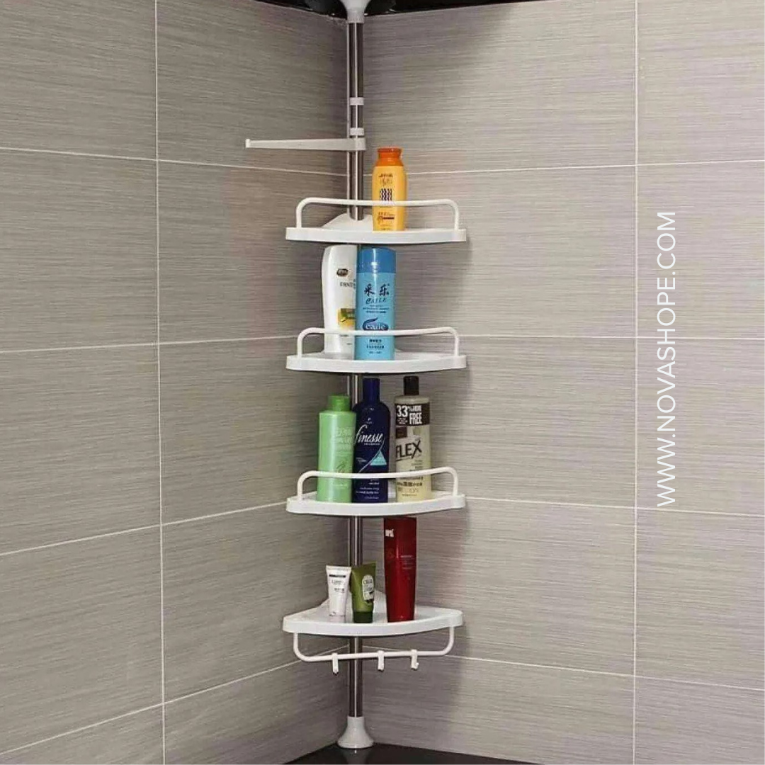 Esquinero de baño multifuncional