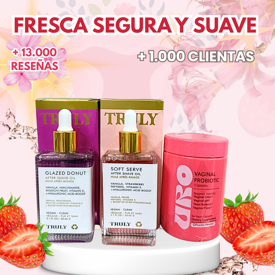 combo Glow soft serve + Glazed Donut + URO 60ML