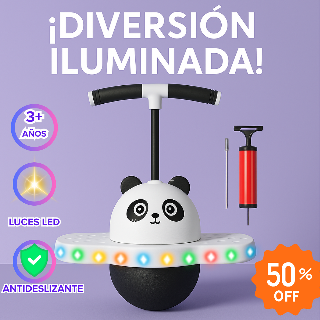 Dancing Saltarín™ con Luces LED – Diversión y movimiento seguro para tus niños