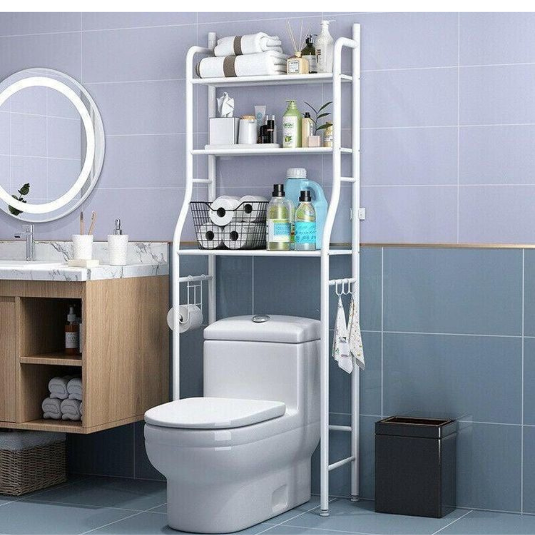 Organizador multifuncional 3 niveles -ahorra espacio en tu baño