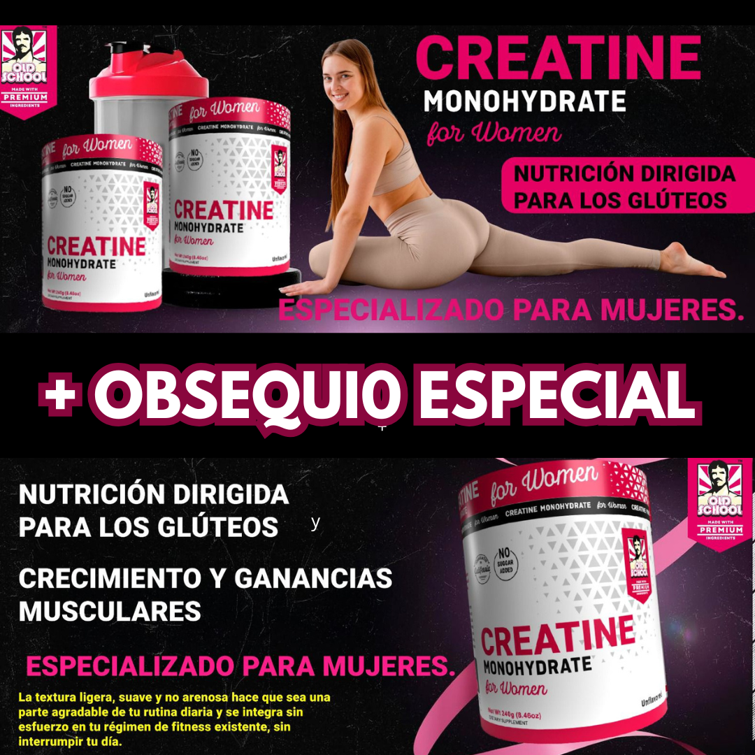 CREATINA WOMAN + COLAGENO HIDROLIZADO - POWER BOSS GIRL
