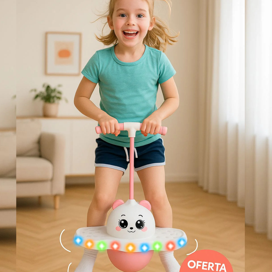 Dancing Saltarín™ con Luces LED – Diversión y movimiento seguro para tus niños