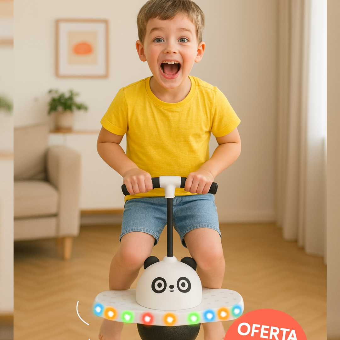 Dancing Saltarín™ con Luces LED – Diversión y movimiento seguro para tus niños