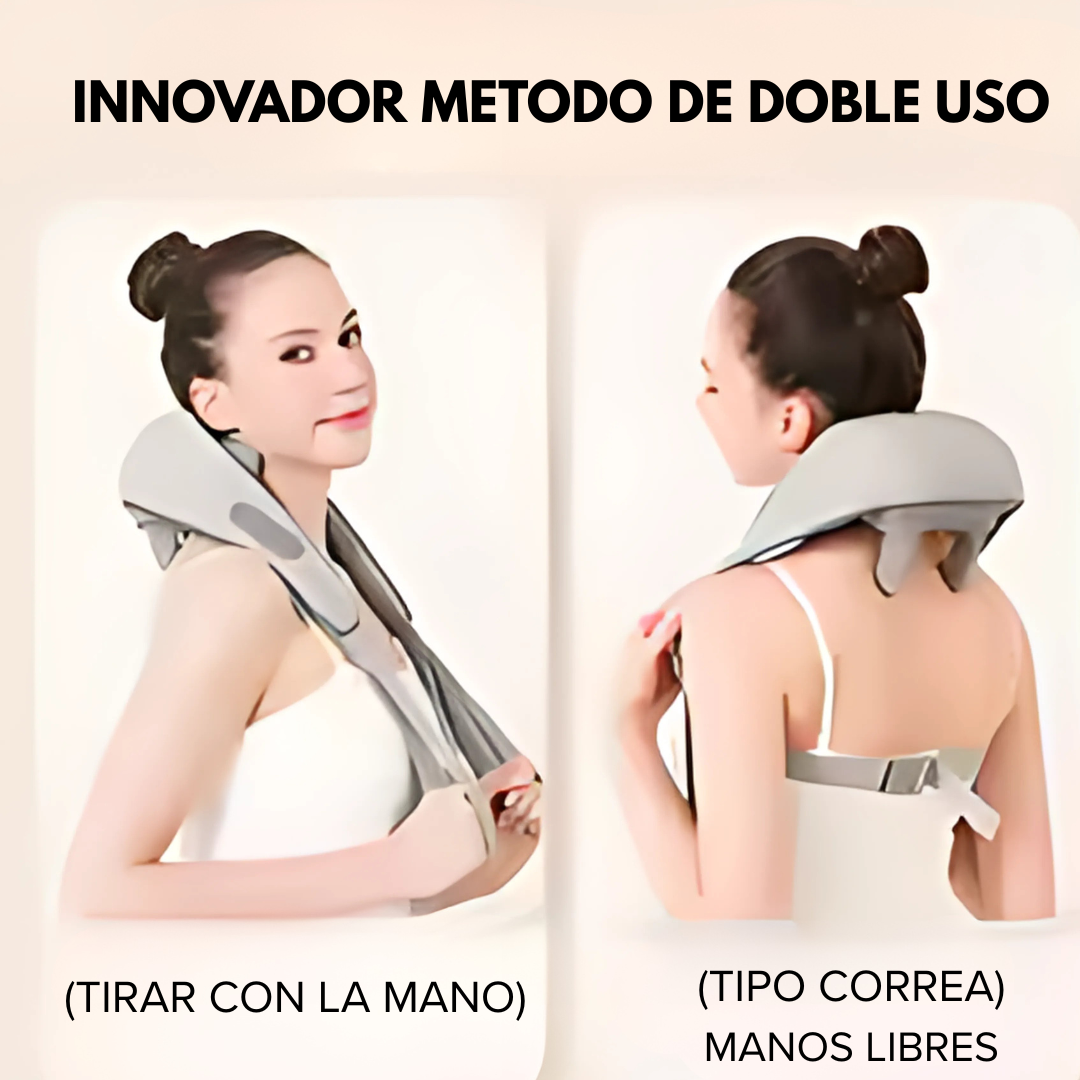 Masajeador Cervical Multifunción – Alivia Dolor y Estrés en Minutos