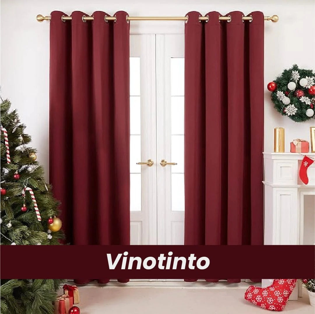 cortinas balck out x2 privacidad y estilo