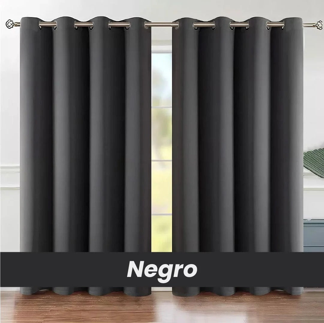 cortinas balck out x2 privacidad y estilo