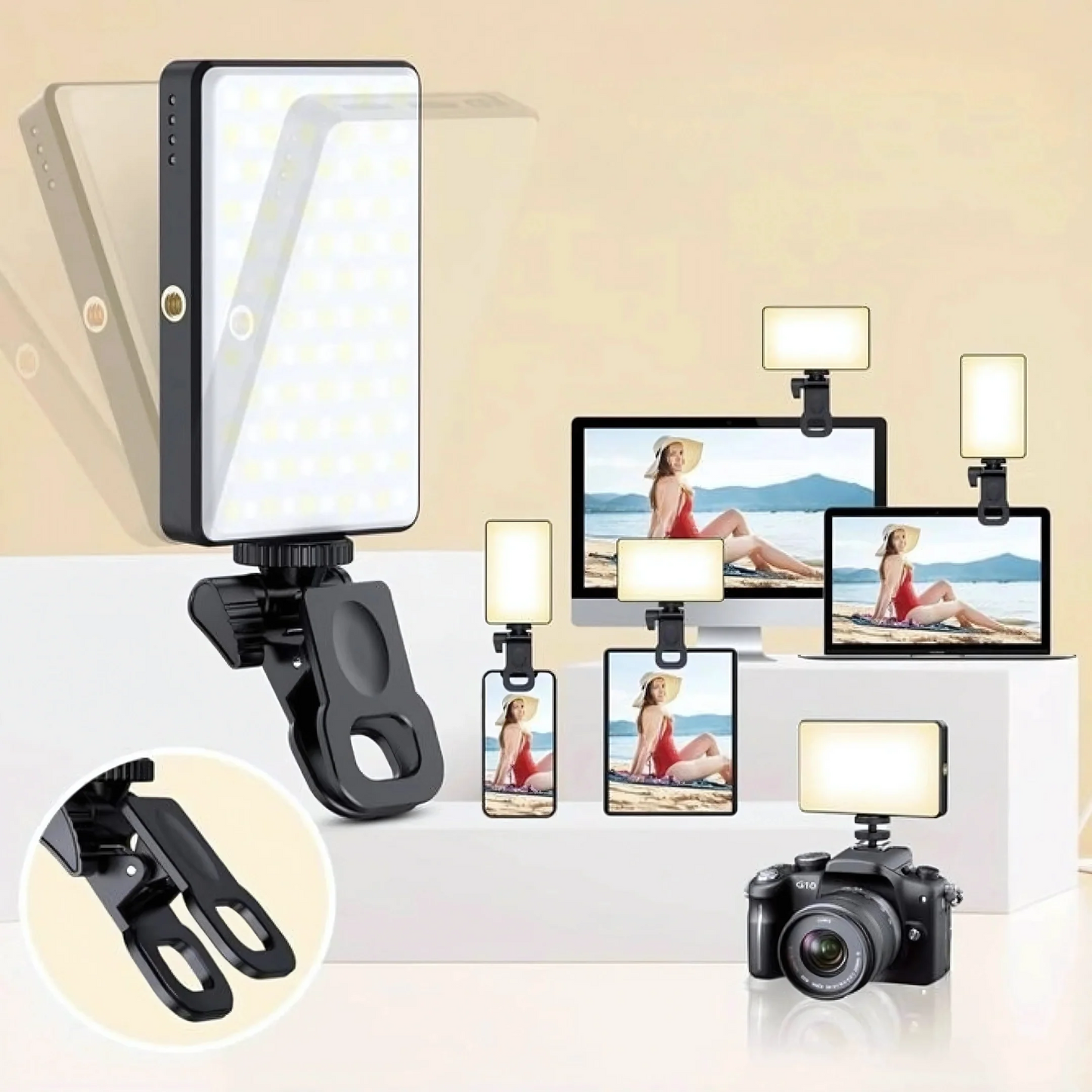 LUMINA® / Luz viral Led-¡Haz que cada video brille!