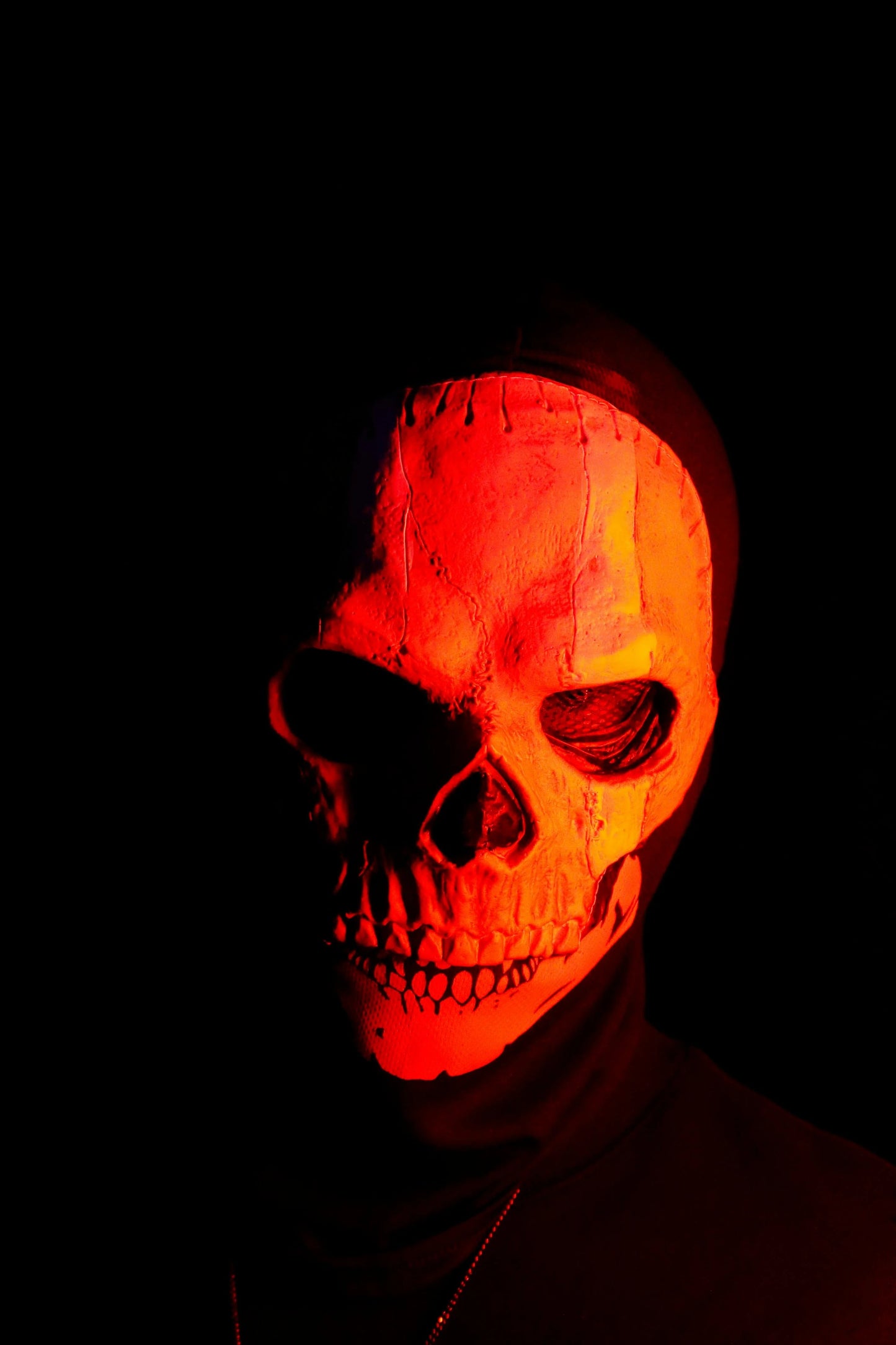 🎭 Máscara Calavera 3D deluxe – REALISMO MORTAL