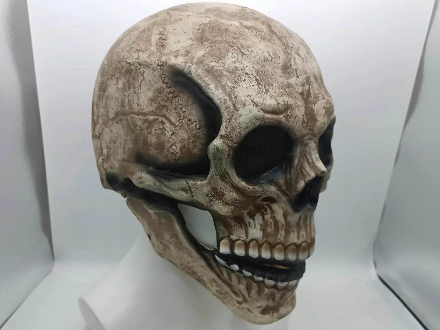 🎭 Máscara Calavera 3D deluxe – REALISMO MORTAL