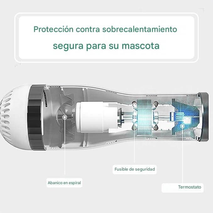 Cepillo Secador Para Mascotas| Seca y Peina en un Solo Paso