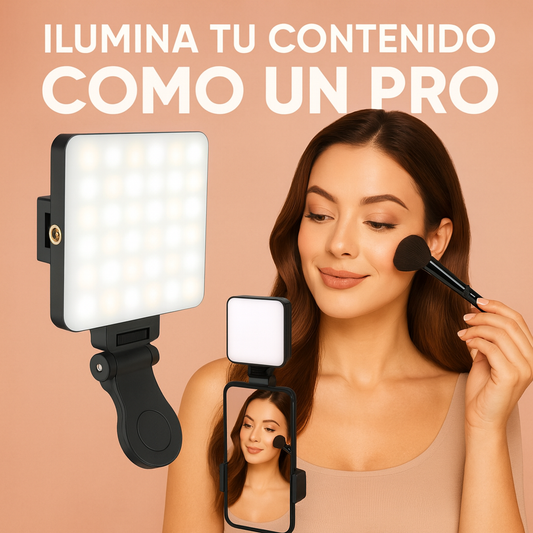 LUMINA® / Luz viral Led-¡Haz que cada video brille!