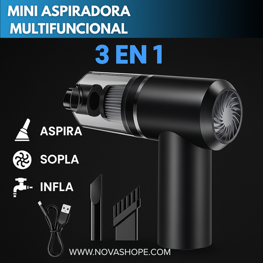Mini Aspiradora Portatil Para Autos y mucho mas