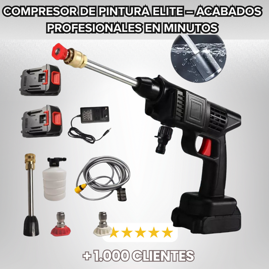 Hidrolavadora PowerClean 48 W – Limpieza profunda con hasta 80 % menos agua