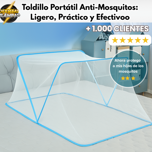 Toldillo Portátil Anti-Mosquitos: Ligero, Práctico y Efectivo