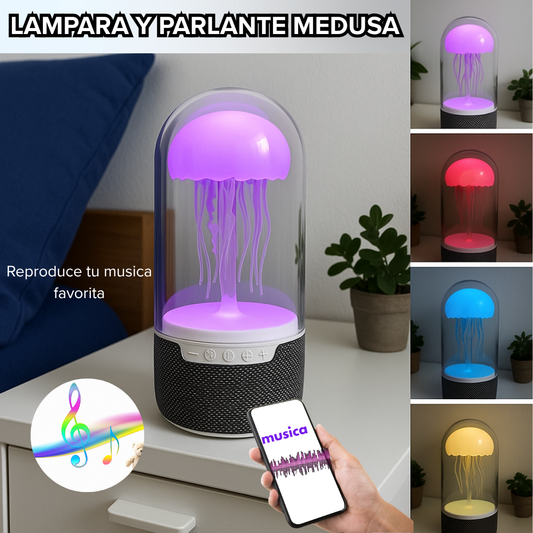 LAMPARA Y PARLATE MEDUSA