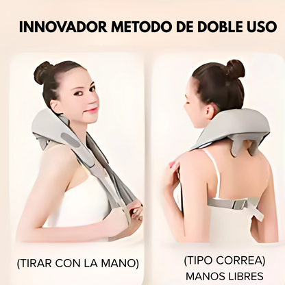 Masajeador Cervical Multifunción – Alivia Dolor y Estrés en Minutos