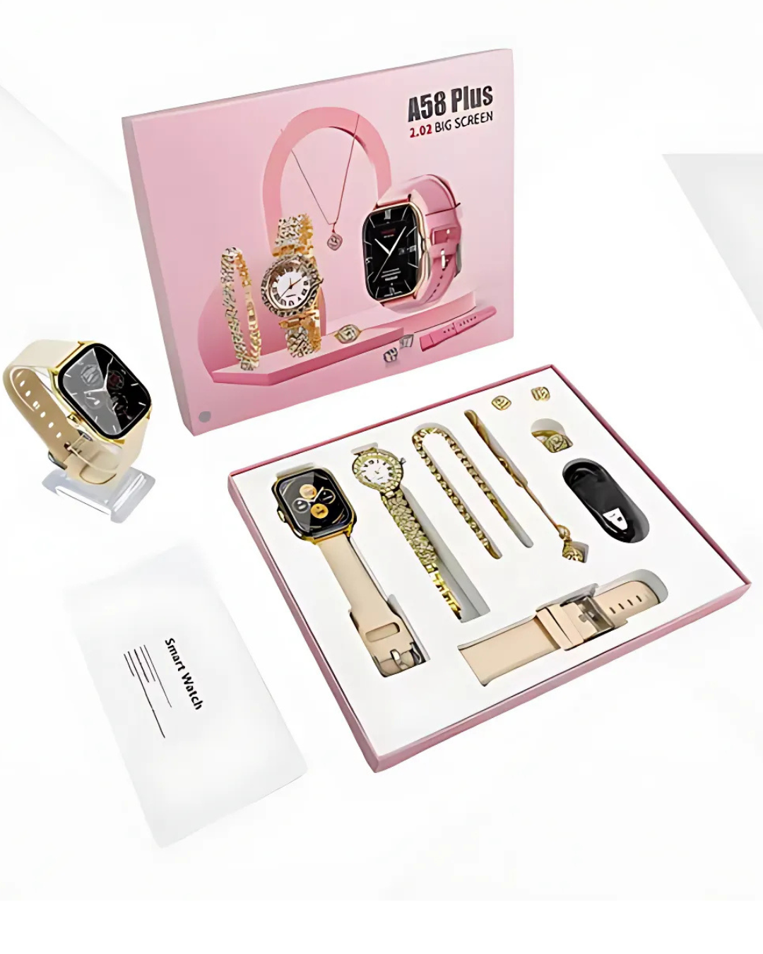 Set Premium 58 Plus+ — Reloj de Alta Calidad + Accesorios Exclusivos