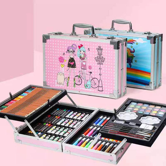 KIT DE ARTE  METALICO +145 PIEZAS- ENVIO GRATIS 🎨🤩