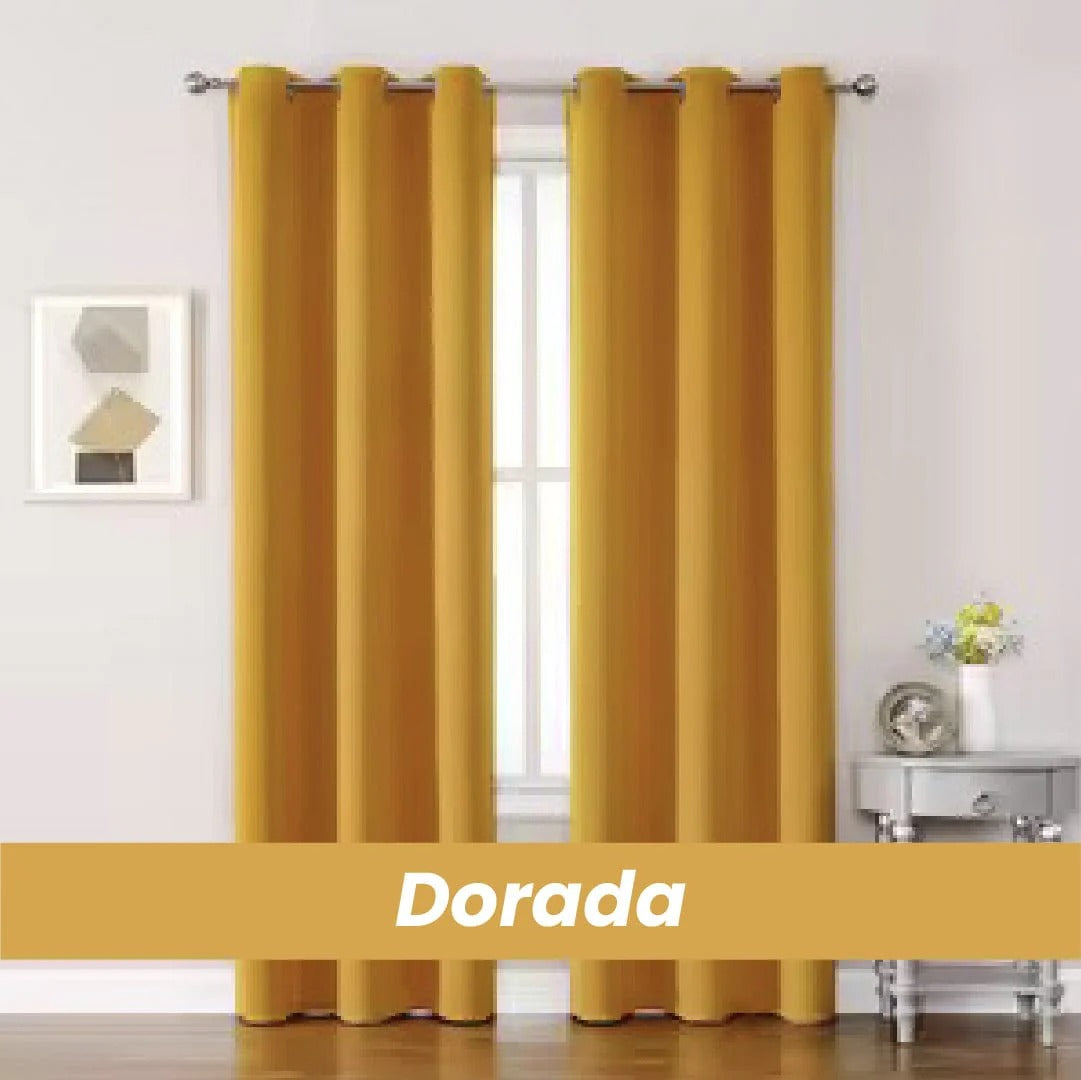 cortinas balck out x2 privacidad y estilo