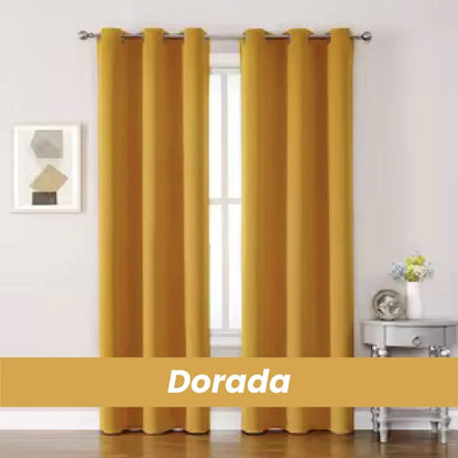 cortinas balck out x2 privacidad y estilo