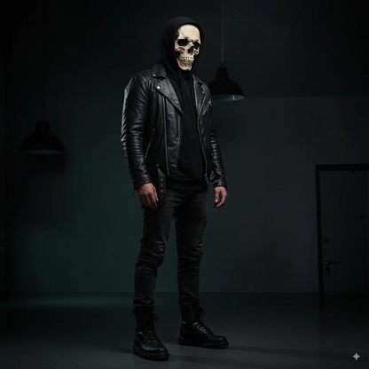 🎭 Máscara Calavera 3D deluxe – REALISMO MORTAL