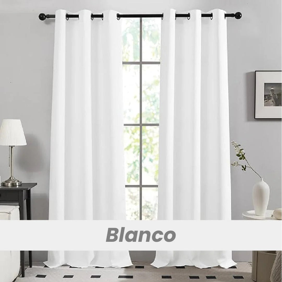 cortinas balck out x2 privacidad y estilo