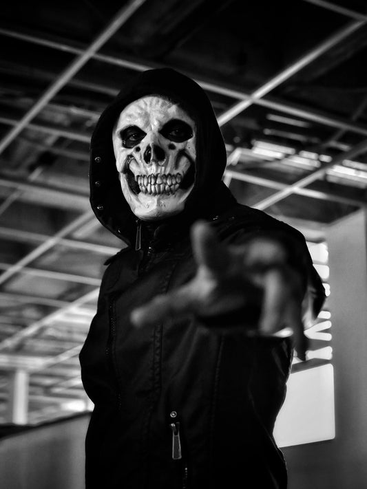 🎭 Máscara Calavera 3D deluxe – REALISMO MORTAL