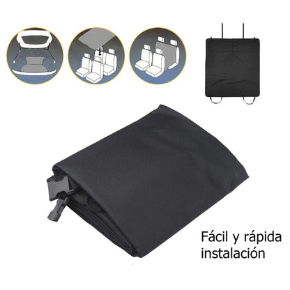 protector de asiento trasero para mascotas – antideslizante y resistente al agua