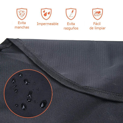 protector de asiento trasero para mascotas – antideslizante y resistente al agua